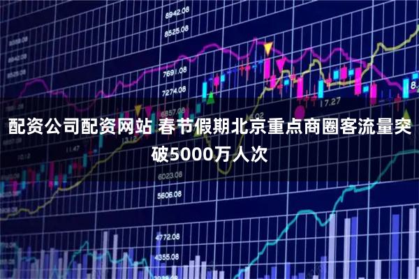 配资公司配资网站 春节假期北京重点商圈客流量突破5000万人次